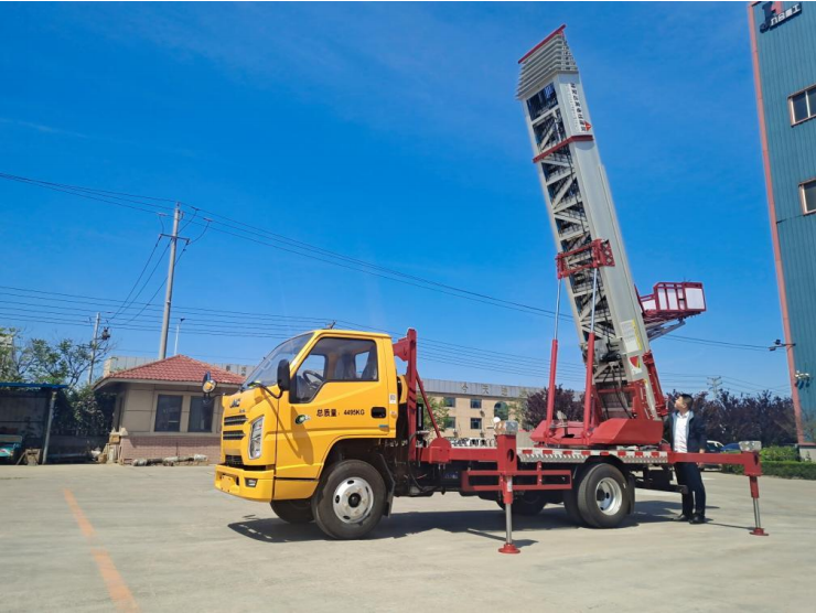 五指山常年租赁32米云梯车